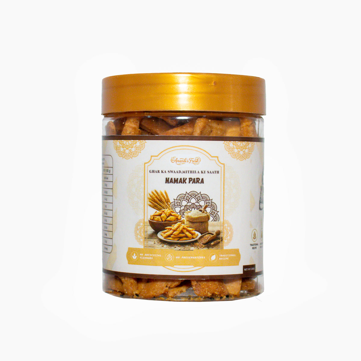 Anandi's Fresh Aata Namak Para ( Nimki ) – Crunchy