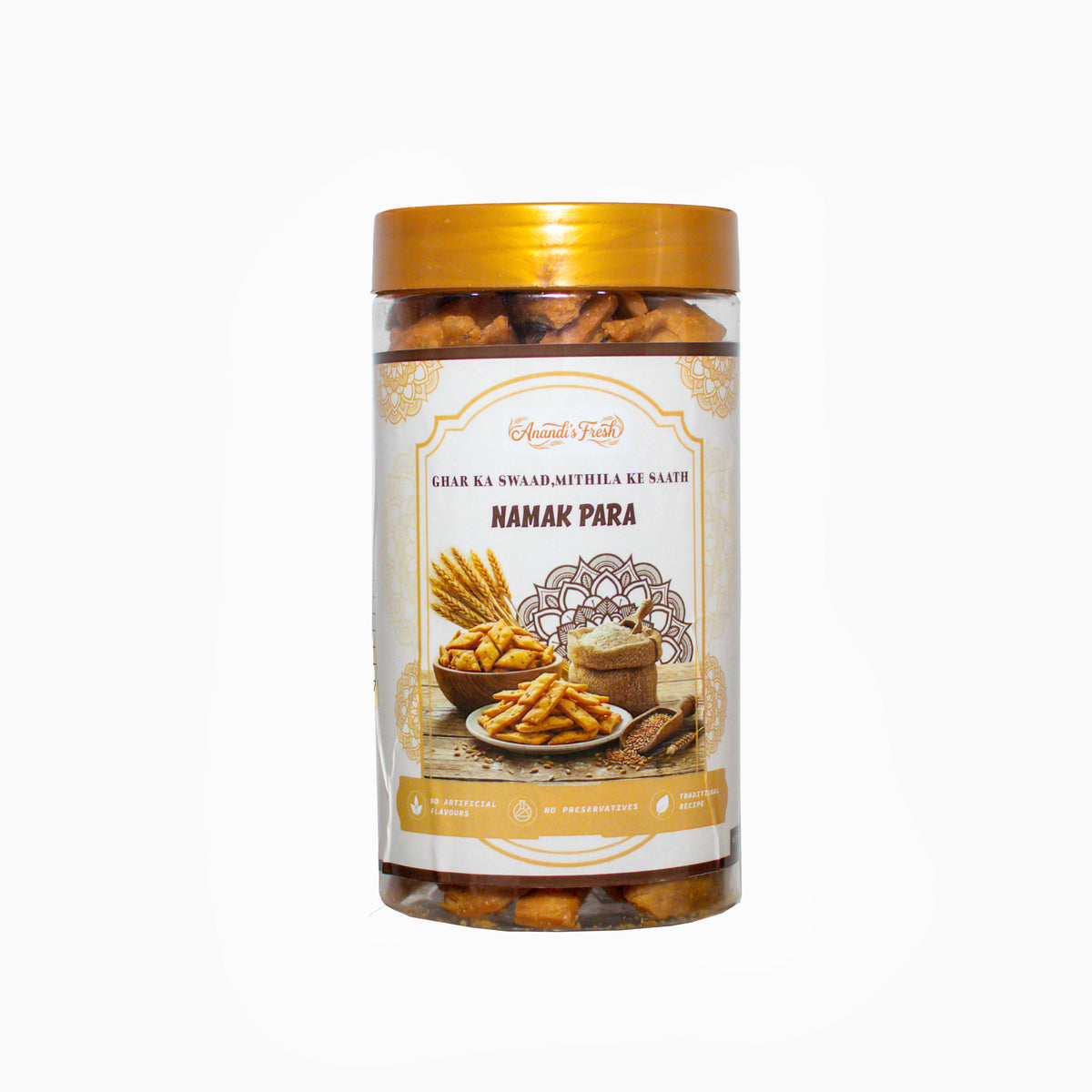 Anandi's Fresh Aata Namak Para ( Nimki ) – Crunchy